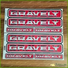 x8 Lg Gravely Mower Lawn Tractor Laminated Vinyl Decals Commercial 10A Stickers