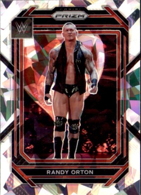 2023 Panini Prizm WWE Randy Orton Cracked Ice Prizm #200 RAW