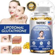 Glutathione Supplements Promote Liver Brain Health Immune Support 120 Pills UK