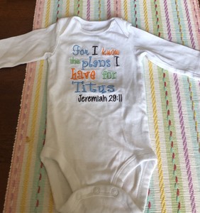 personalized baby boy romper