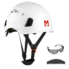 Mustbau EN 397 Hard Hats Construction Safety Helmet  Safety Glasses 53-63cm