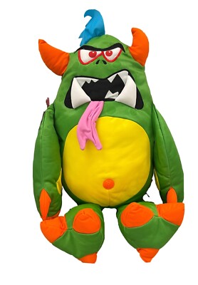 Doodle Monster 24” Green Retired Plush Write On & Wash Off, Jakks