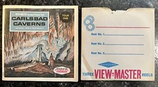 View Master Carlsbad Caverns National Park Tour One 3 Reels A376 Vintage
