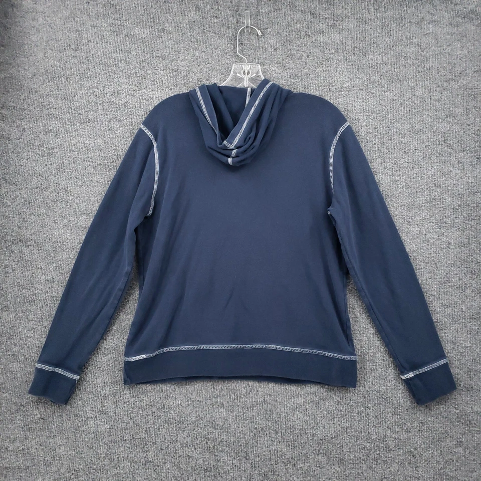 DE COLECCIÓN Nike Sudadera con Capucha Para Mujer L Grande Azul Pullover Sudadera Manga Larga Logo Y2K Foto 2 de 4