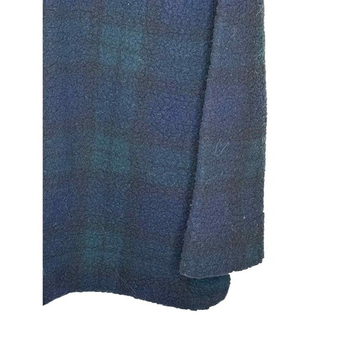 Lee Giacca Donna Chore Pile Check Plaid Tasca Pavone Blu/Verde Tg. Medium - Foto 5 di 9