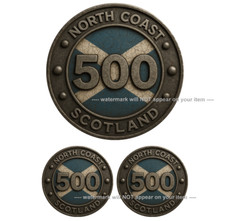 NC500 North Coast 500 Scotland - 3x Vinyl Sticker #3120
