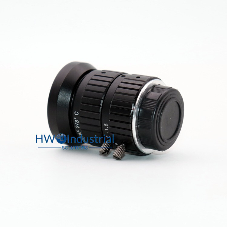 1PC 5MP JG0816F 8MM Interface 2/3 C HD 5 Megapixel Fixed Focus 8mm ...
