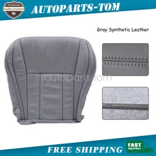 Driver or Passenger Bottom Leather Seat Cover Gray For Toyota 4Runner 1996-2002