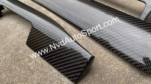 BMW E46 , E46 M3 Carbon fiber Interior Dash Trims - Picture 12 of 13