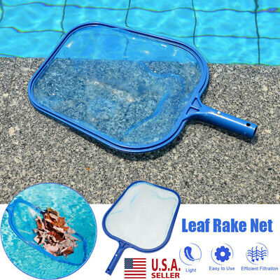 Professional Pool Leaf Skimmer Rake Fine Mesh Frame Net Pool Skimmer Cleaner 