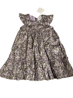 Creamie Kleid Dress Sommerkleid lila Blüten Gr. 86 NEU 840383 SALE