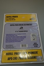 Pioneer Photo Albums 4X7 Aps Refills For Aps247 Holds 30 Photos 