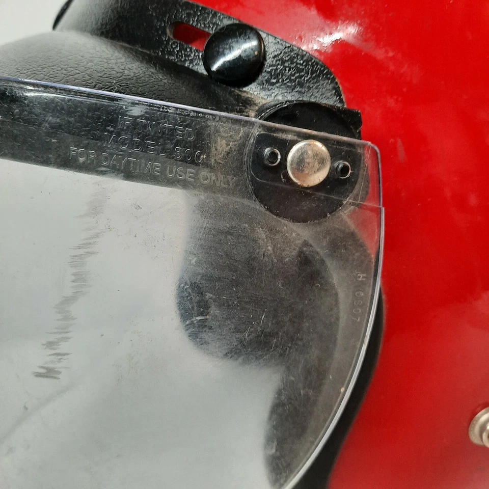 Gmax Dot 2S 头盔卡扣全脸 S 码小号红色 — 第 4/4 张图片