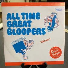 All Time Great Bloopers - Volume 1 - Double LP Record Album -EXCELLENT REDUCED