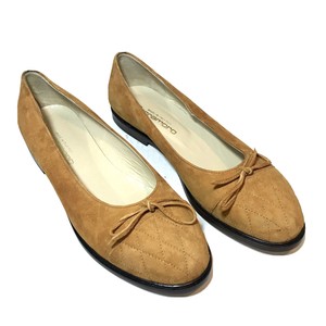 ferragamo suede flats