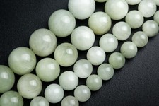 Genuine Natural Light Green Kunzite Grade AA Round Beads 7/8/9/10/11/12/12-13MM