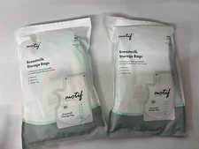 Motif Medical Milk Storage Bags, Lot of 2 (90 count Packs) 8 oz Milk Freezer Bag