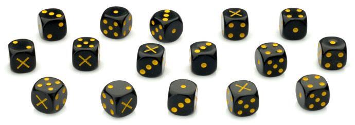 5 Panzer Dice Classic x20 German Flames of War 2790₽