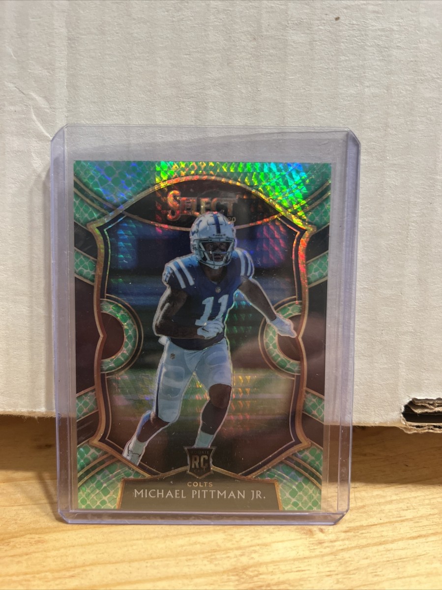 2020 Panini Select Michael Pittman Jr. Concourse SP Dragon Scale