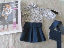 kit vêtement poupée modes et travaux Emilie septembre 2003