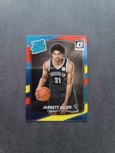 2018 Optic Jarrett Allen RED YELLOW 🔥 Rated Rookie Card #179 Nets Cavs 