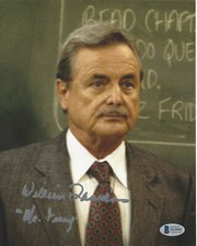 WILLIAM DANIELS SIGNED 'BOY MEETS WORLD' 8X10 PHOTO BECKETT BAS COA EXACT PROOF