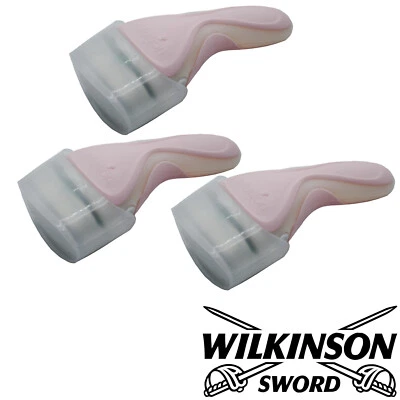 3x WILKINSON SWORD - INTUITION - 2 in 1 Ultra Moisture Razor