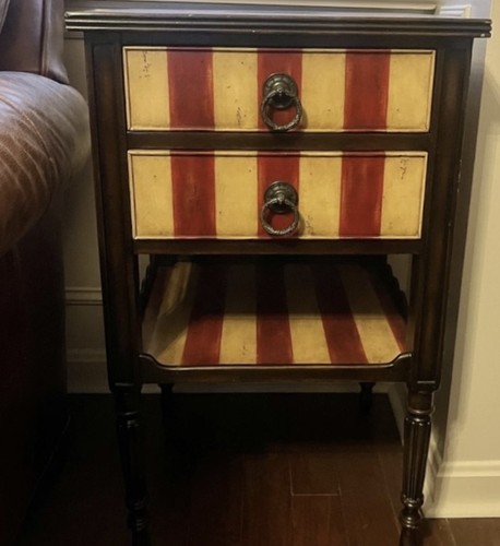 Theodore Alexander "Atelier dela Madeleine" End Table - 2 Drawers