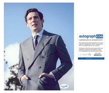 Josh O'Connor "The Crown" AUTOGRAPH Signed 'Prince Charles' 8x10 Photo B ACOA