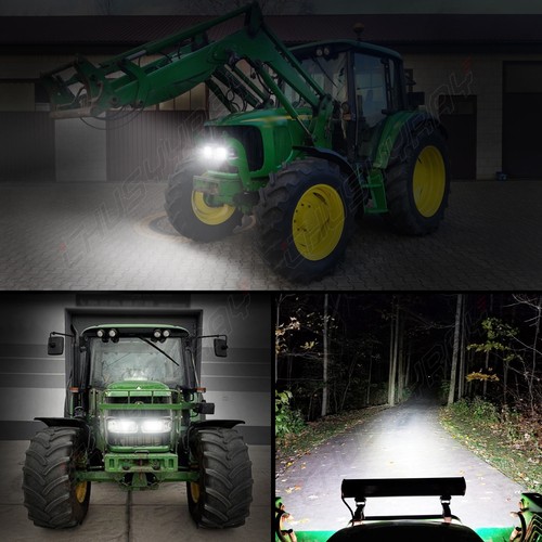 Luz LED capó delantero 60W para John Deere 6120,6220,6320,6420,7515,7520+ 2 piezas - Imagen 9 de 11