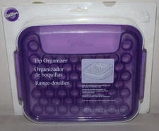 Wilton Decorating Tip Organizer Case - Holds 55 Standard-Sized Tips
