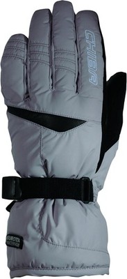 Chiba Men Balance polyester ski gloves, balance, light gray, Gr. 9.5