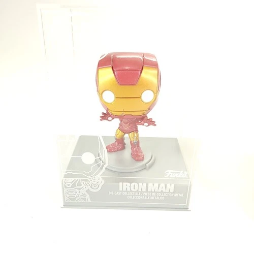 Funko Pop! Iron Man Die-Cast Figure #02 Marvel Studios Avengers Collectible