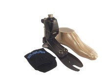 Carbon Fiber Prosthetic Foot Flexible Energy Return 22  27cm max 100kg