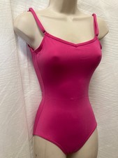 CAPEZIO CAMISOLE LEOTARD Adjustable Straps TB1420 Hot pink Adult frontlined