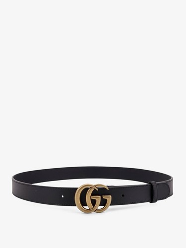 GUCCI $550 Black GG Marmont Belt New & Authentic