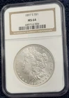 1897-S Morgan Silver Dollar NGC Graded MS64