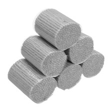 6 Rolls Latch Hook Yarn, 3mm Silver Latch Hook Kit Yarn Precut Hook Rugs Making