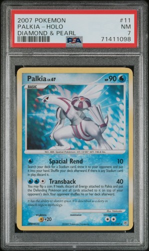 Palkia graded PSA 7 for sale on eBay
