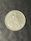 1891 seated liberty dime Au Details