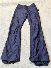 Burton Dryride Womens Blue Snowboarding Pants Size XS Good Condition