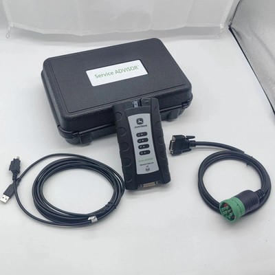 For John Deere EDL V3 DIAGNOSTIC TOOL INTERFACE AND CABLE KIT WITH V5.3 AG/CF