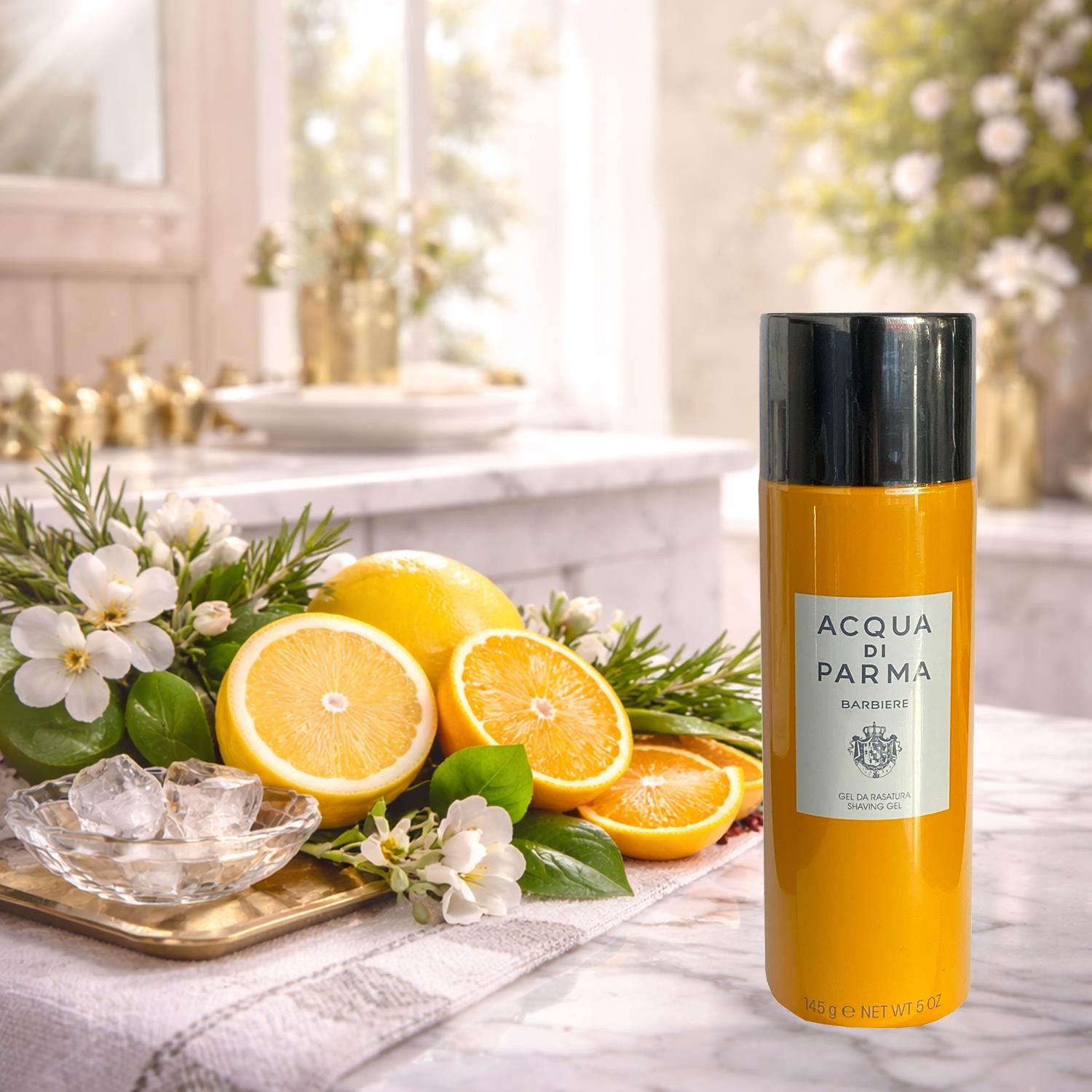 Acqua di Parma Barbiere Shaving Gel 145g Provides A Soft, Rich Lather