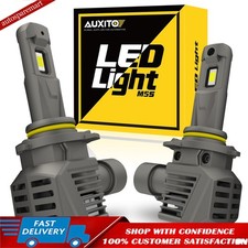 9005 HB3 LED Headlight Bulb Kit High Beam 100W 60000LM Super Bright 6000K White