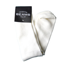 beams socks whtie (1) PAIR -Size 6-12 - NWT