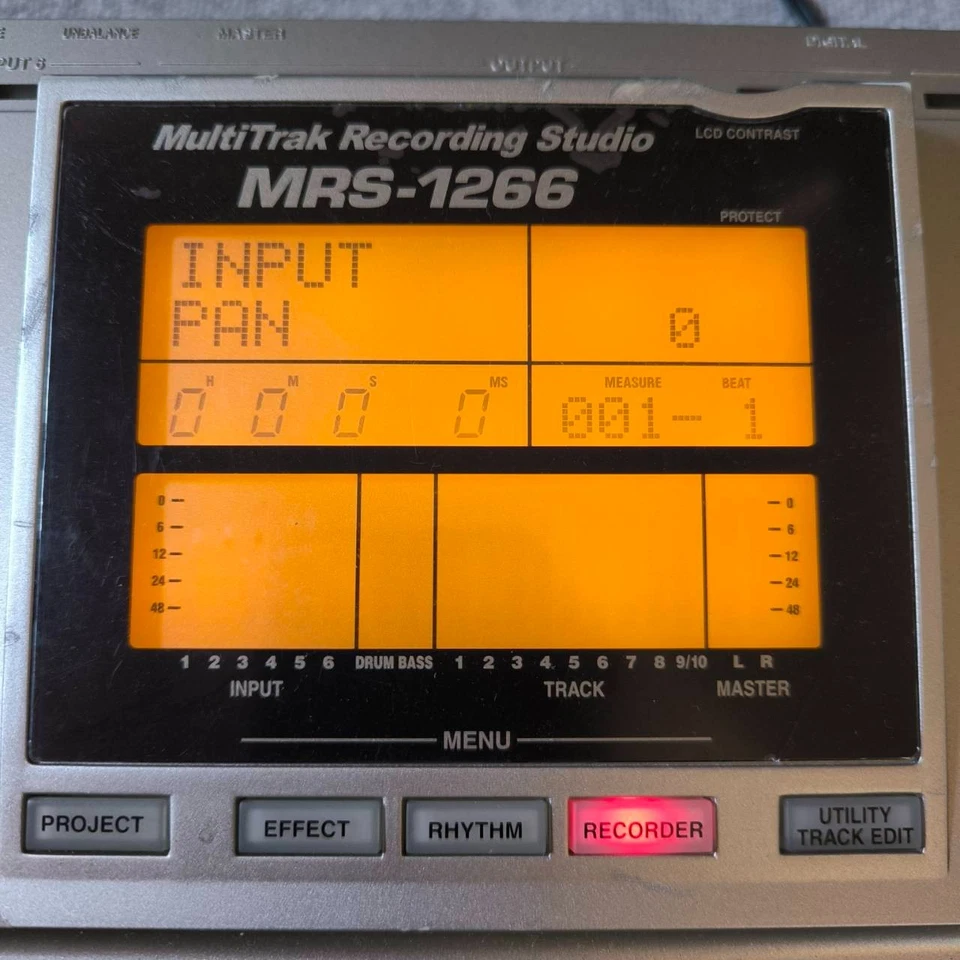 Zoom MRS-1266 Digital Multi-Track Recording StudioRecorder W/Adapter ※READ - Image 3 of 4