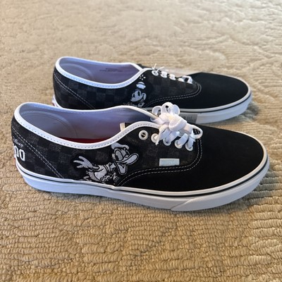 New Vans X Disney Authentic 100 Year Og Family  Mickey Mouse Shoe Size 10.5