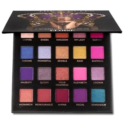 ELOISE The Queen Eyeshadow Palette 20 Shades Matte Shimmer Metallic New