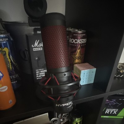 HyperX QuadCast RGB Mikrofon   Top Zustand   Streaming/Gaming/Discord  ️
