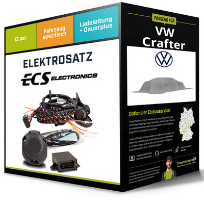 Elektrosatz 13-pol spezifisch für VW Crafter 09.2016-jetzt inkl. EBA